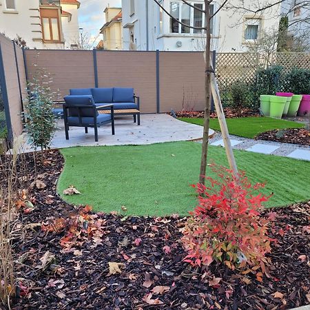 Le Cocon D'Emma, Appartement Bourgeois Avec Terrasse, Et Parking Gratuit Dans Maison De Maitre Estrasburgo Exterior foto